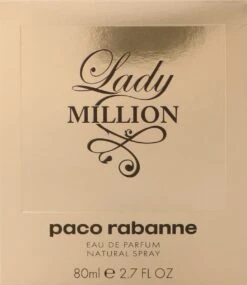 Paco Rabanne Lady Million 80 Ml - Eau De Parfum - Damesparfum -Damesparfum Winkel 1041x1200