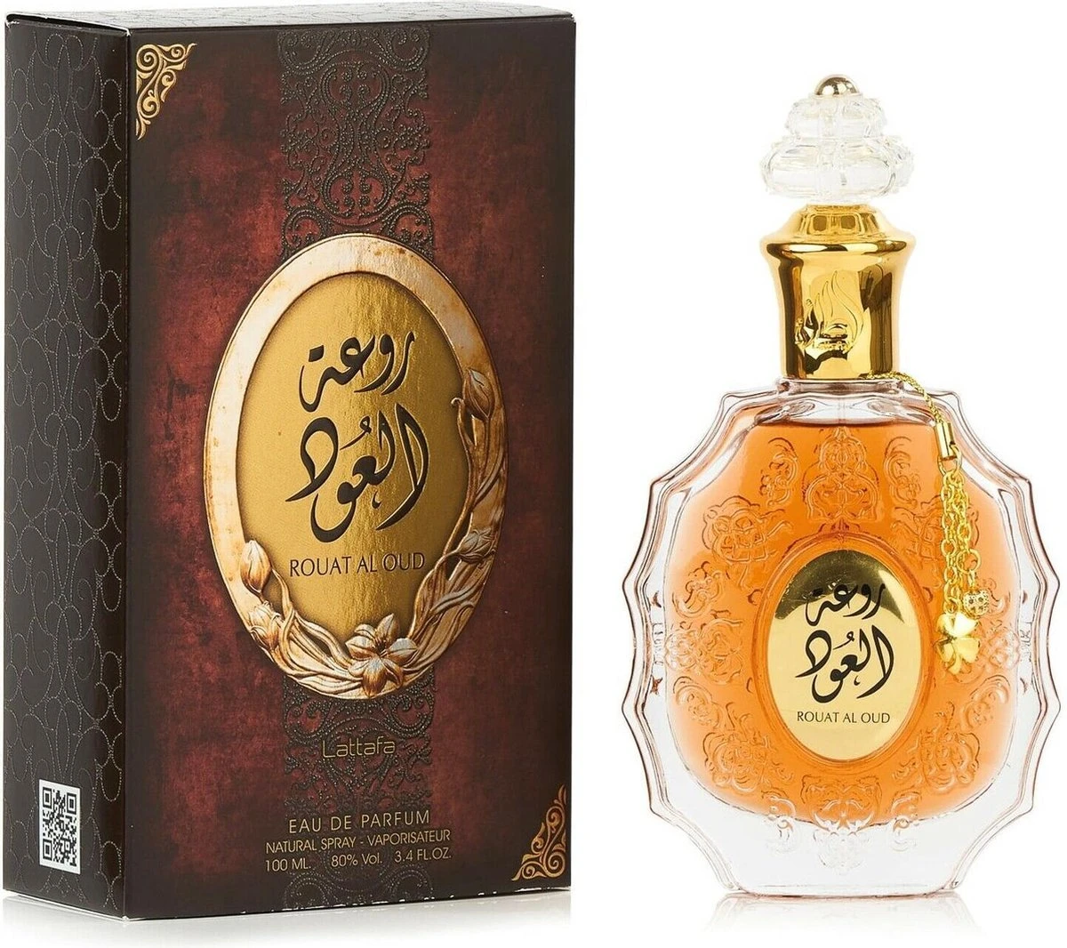 Lattafa Rouat Al Oud Eau De Parfum 100 Ml 2 Lattafa Rouat Al Oud Eau De Parfum 100 Ml - Afbeelding 2