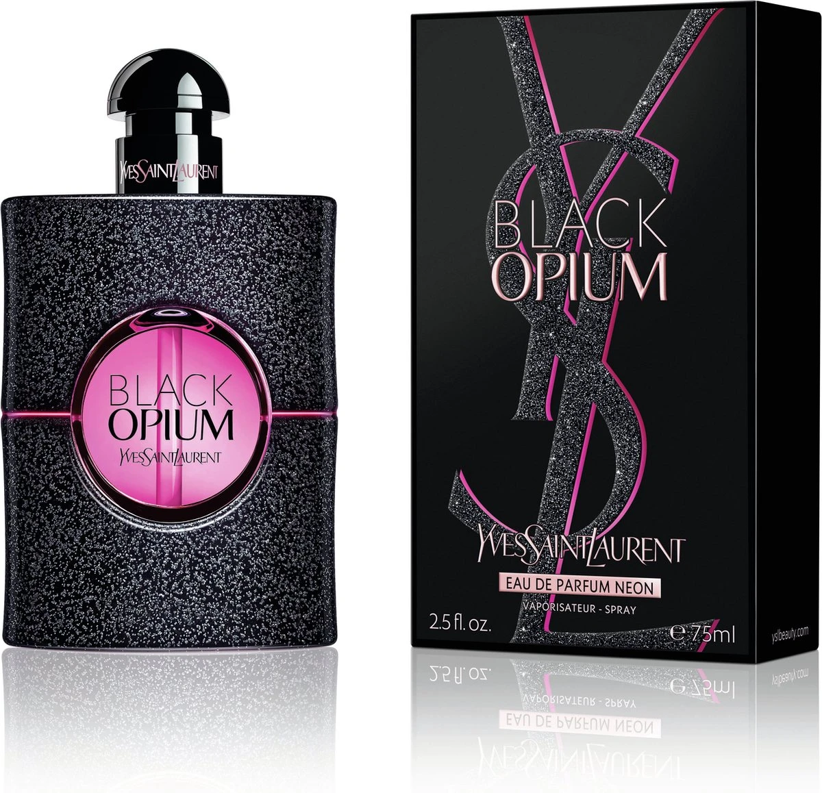 Yves Saint Laurent Black Opium Neon 75 Ml - Eau De Parfum - Damesparfum 2 Yves Saint Laurent Black Opium Neon 75 Ml - Eau De Parfum - Damesparfum - Afbeelding 2
