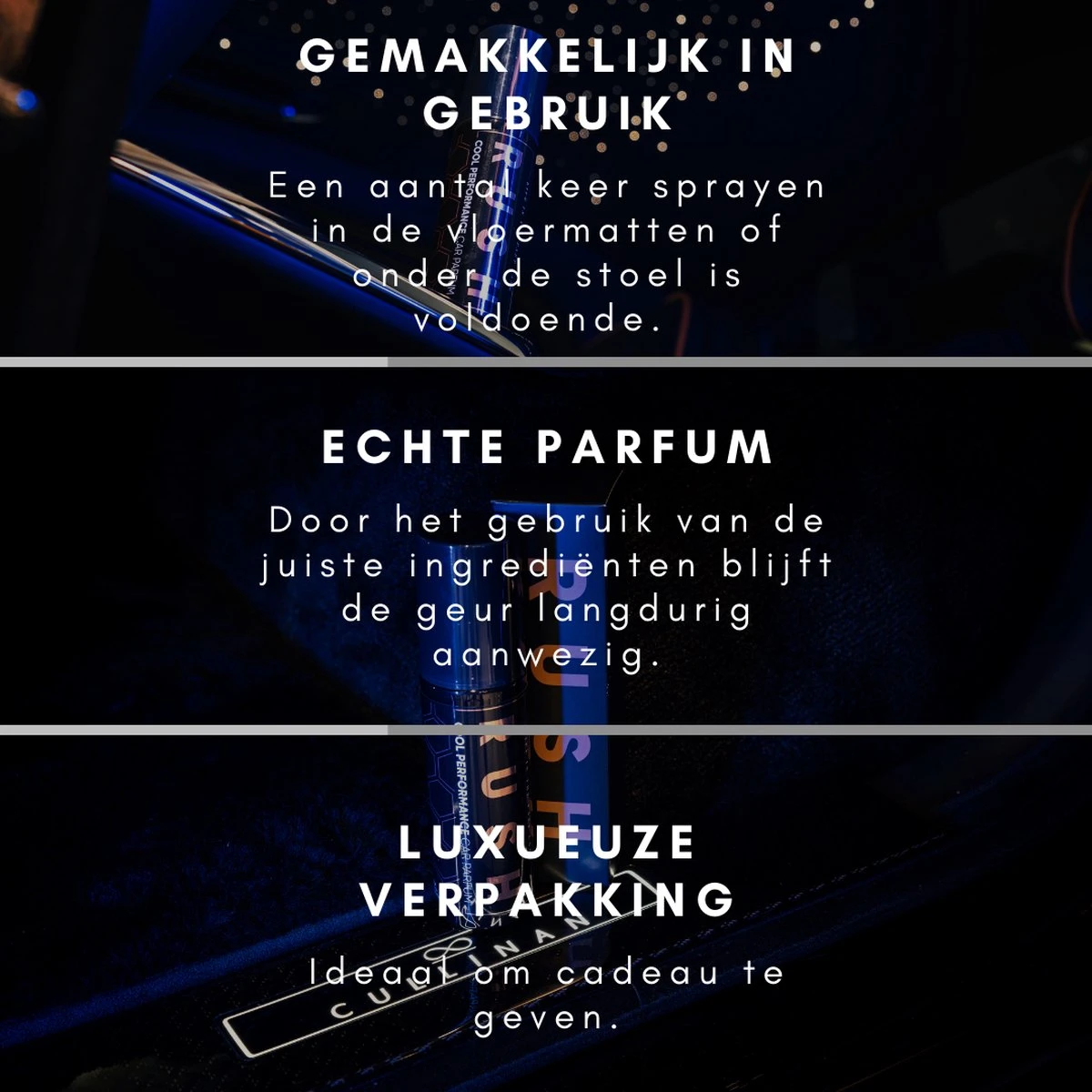 RUSH Autoparfum Cool Performance - Auto Geurverfrisser - Parfum Voor Dames En Heren 5 RUSH Autoparfum Cool Performance - Auto Geurverfrisser - Parfum Voor Dames En Heren - Afbeelding 5