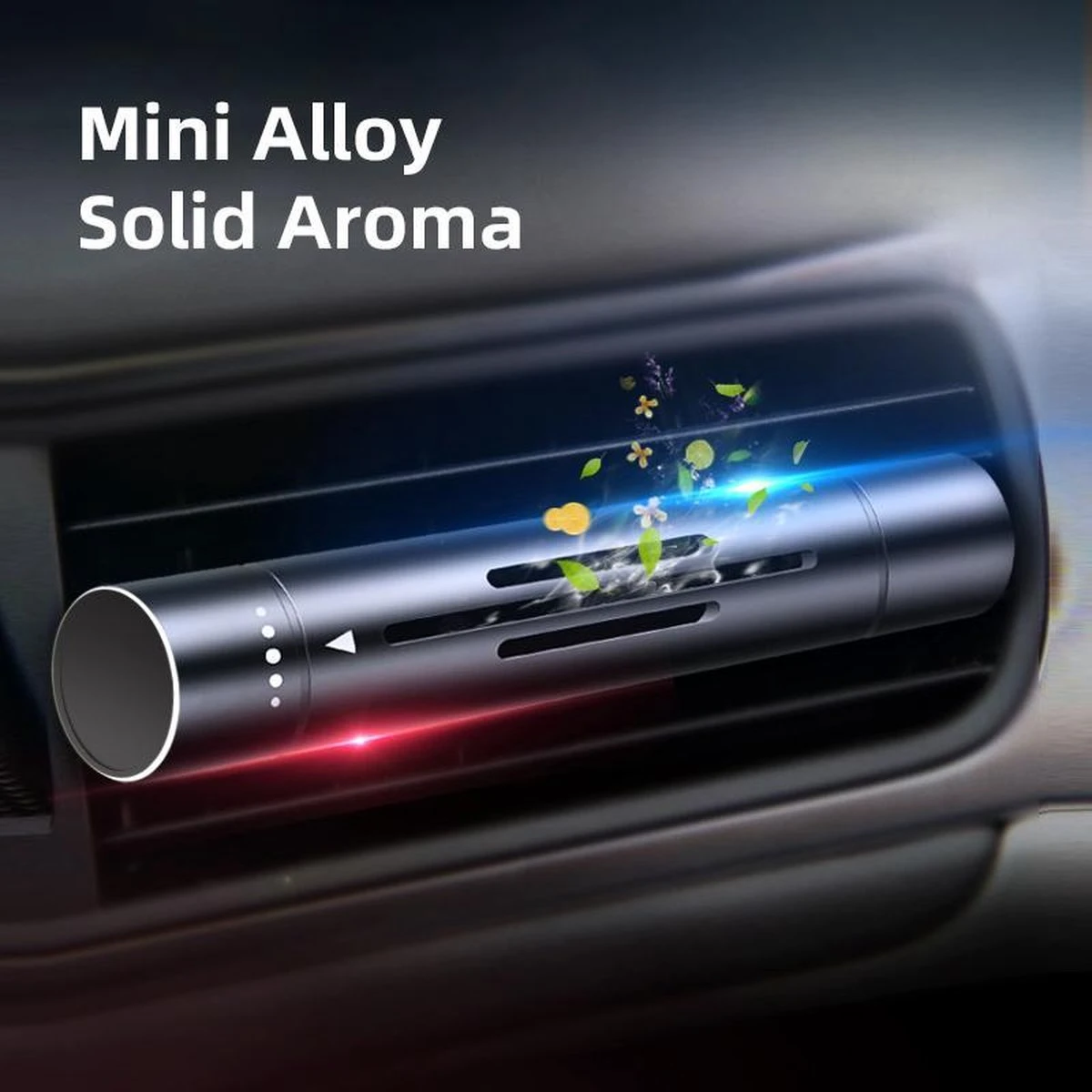 Autoparfum - Luchtverfrisser Auto - Inclusief 5 Geuren - Luxe Design - ZWART(2) - Hervulbaar - Fris 2 Autoparfum - Luchtverfrisser Auto - Inclusief 5 Geuren - Luxe Design - ZWART(2) - Hervulbaar - Fris - Afbeelding 2