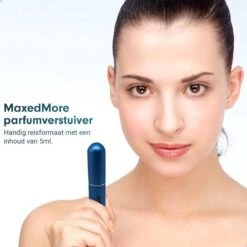 MaxedMore Navulbare Parfumverstuiver 5ml Blauw - 65 Keer Spraybare Parfum Verstuiver - Hervulbaar Tasverstuiver Voor Parfum - Meeneem Mini Geur Flesje Voor Op Reis - Lipstick Formaat Navulbaar Parfumflesje 13 MaxedMore Navulbare Parfumverstuiver 5ml Blauw - 65 Keer Spraybare Parfum Verstuiver - Hervulbaar Tasverstuiver Voor Parfum - Meeneem Mini Geur Flesje Voor Op Reis - Lipstick Formaat Navulbaar Parfumflesje -Damesparfum Winkel 1200x1200 279