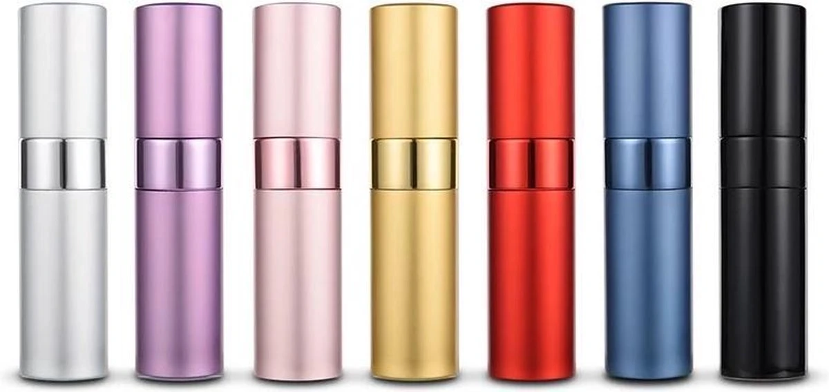 Scenty - Parfum Verstuiver Navulbaar - Mini Parfum Flesje - Reisflesje - Goud 4 Scenty - Parfum Verstuiver Navulbaar - Mini Parfum Flesje - Reisflesje - Goud - Afbeelding 4