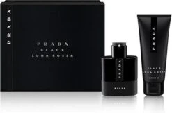 Prada Luna Rossa Black Giftset - 50 Ml Eau De Parfum Spray + 100 Ml Showergel - Cadeauset Voor Heren -Damesparfum Winkel 1200x790