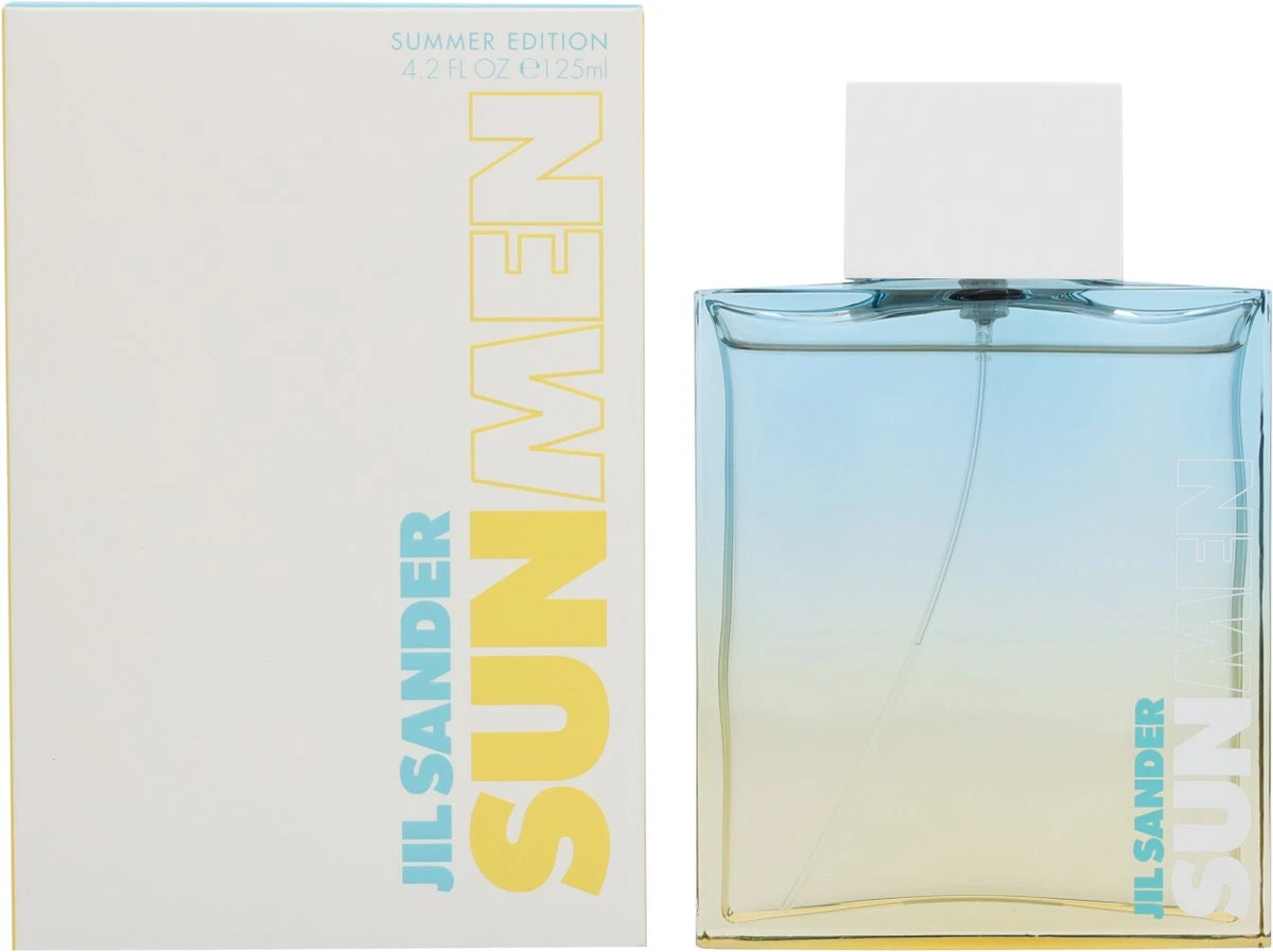 Jil Sander Sun For Men Summer Edition Eau De Toilette Spray 125 Ml 4 Jil Sander Sun For Men Summer Edition Eau De Toilette Spray 125 Ml - Afbeelding 4