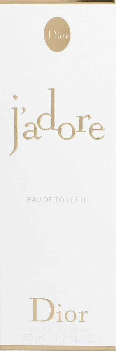 Dior J'adore 50 Ml - Eau De Toilette - Damesparfum 3 Dior J'adore 50 Ml - Eau De Toilette - Damesparfum - Afbeelding 3