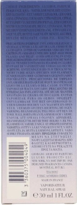 Giorgio Armani Code 30 Ml - Eau De Parfum - Damesparfum -Damesparfum Winkel 454x1200