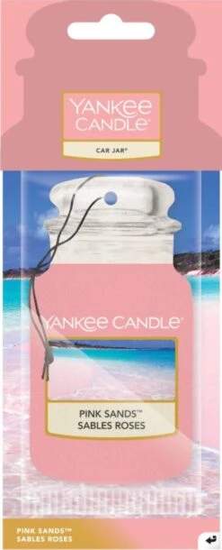 Yankee Candle Car Jar Classic Autogeur Pink Sands -Damesparfum Winkel 486x1200
