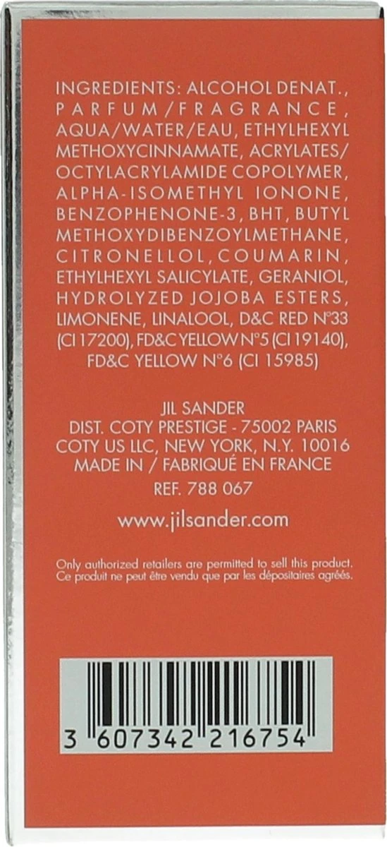 Jil Sander Eve 30 Ml - Eau De Toilette - For Women 2 Jil Sander Eve 30 Ml - Eau De Toilette - For Women - Afbeelding 2
