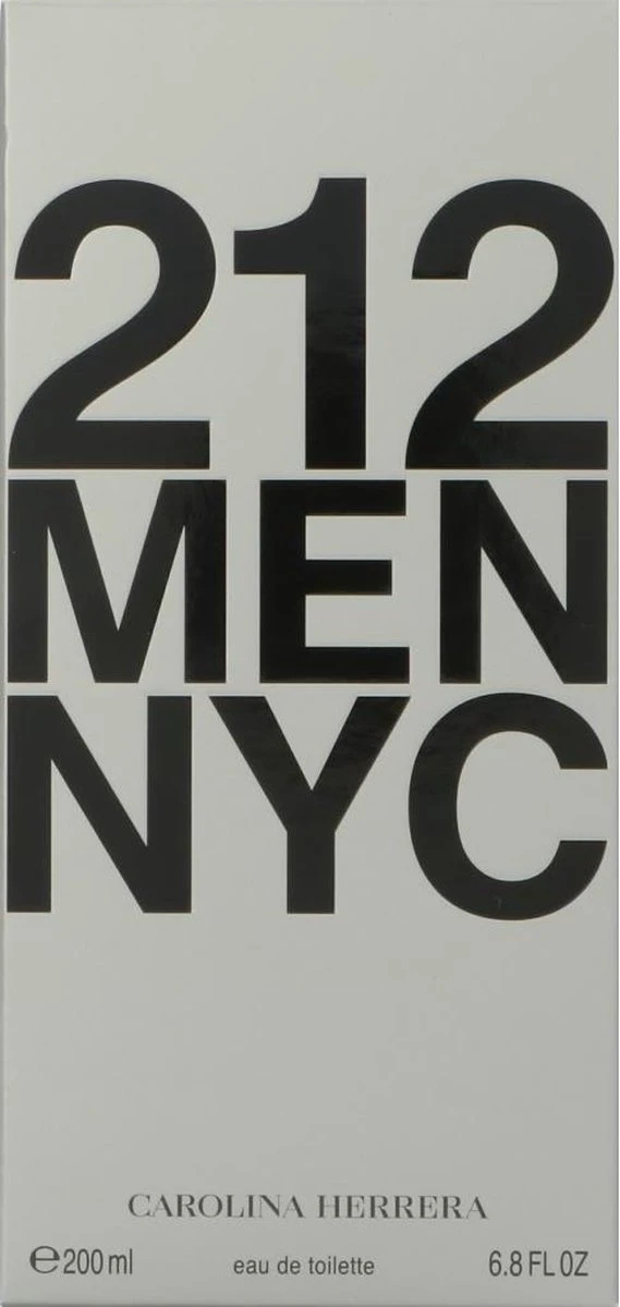 Carolina Herrera - Herenparfum 212 Carolina Herrera EDT - Mannen - 200 Ml 3 Carolina Herrera - Herenparfum 212 Carolina Herrera EDT - Mannen - 200 Ml - Afbeelding 3