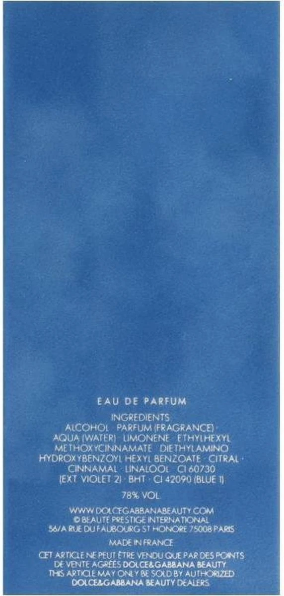 Dolce & Gabbana Light Blue Intense - 50 Ml - Eau De Parfum Spray - Damesparfum 3 Dolce & Gabbana Light Blue Intense - 50 Ml - Eau De Parfum Spray - Damesparfum - Afbeelding 3