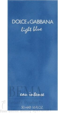 Dolce & Gabbana Light Blue Intense - 50 Ml - Eau De Parfum Spray - Damesparfum 29 Dolce & Gabbana Light Blue Intense - 50 Ml - Eau De Parfum Spray - Damesparfum -Damesparfum Winkel 618x1200
