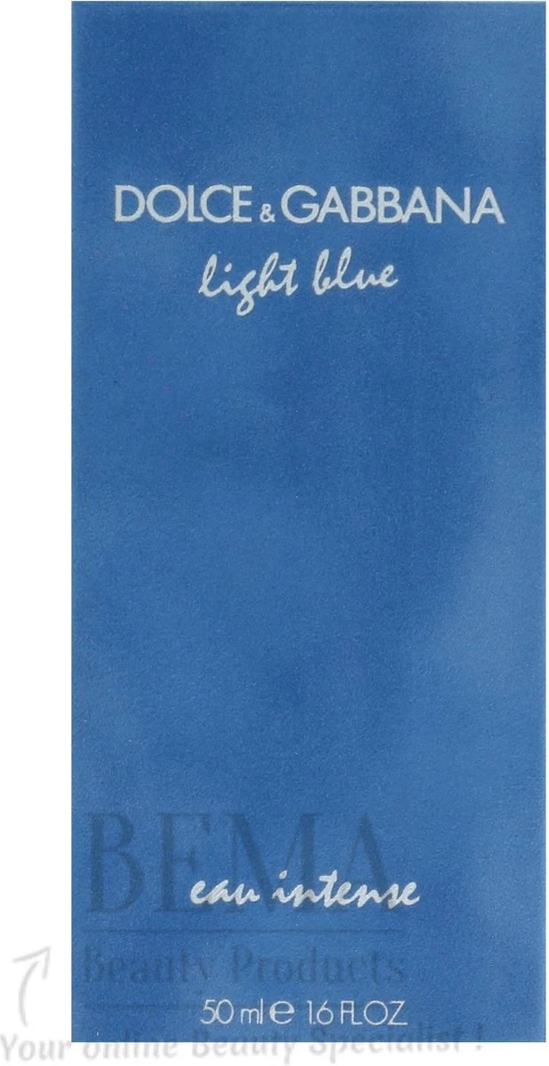 Dolce & Gabbana Light Blue Intense - 50 Ml - Eau De Parfum Spray - Damesparfum 10 Dolce & Gabbana Light Blue Intense - 50 Ml - Eau De Parfum Spray - Damesparfum - Afbeelding 10