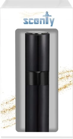Scenty - Parfum Verstuiver Navulbaar - Mini Parfum Flesje - Reisflesje - Zwart -Damesparfum Winkel 630x1200 6