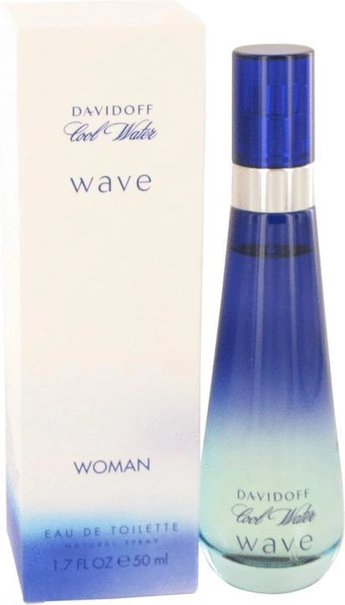 Davidoff Cool Water Wave - 50ml - Eau De Toilette - Damesparfum 3 Davidoff Cool Water Wave - 50ml - Eau De Toilette - Damesparfum - Afbeelding 3