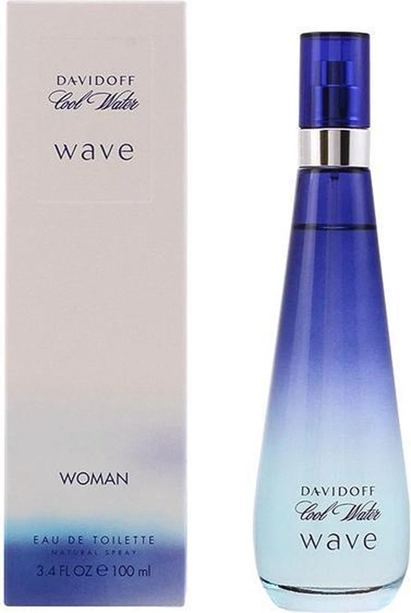 Davidoff Cool Water Wave - 50ml - Eau De Toilette - Damesparfum 2 Davidoff Cool Water Wave - 50ml - Eau De Toilette - Damesparfum - Afbeelding 2