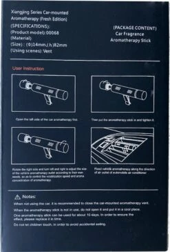 Luxe Auto Luchtverfrisser - 3 Aroma Geuren - Auto Verfrisser - Auto Luchtje - Zwart 20 Luxe Auto Luchtverfrisser - 3 Aroma Geuren - Auto Verfrisser - Auto Luchtje - Zwart -Damesparfum Winkel 811x1200 2