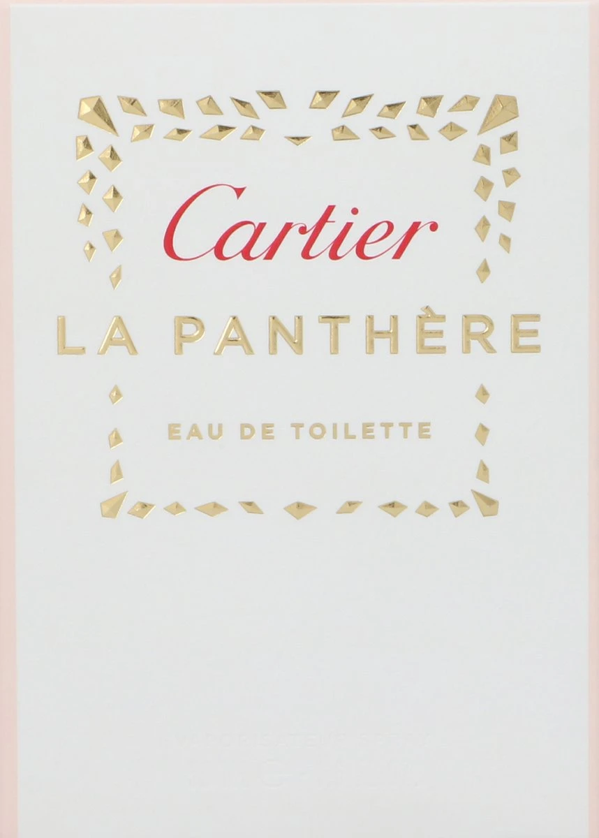 Cartier - La Panthère - Eau De Toilette 50 Ml 3 Cartier - La Panthère - Eau De Toilette 50 Ml - Afbeelding 3
