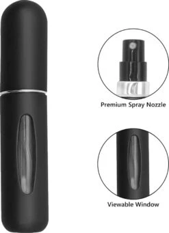 Merkloos Hervulbaar Parfumflesje - Zwart - 5ML - Verstuiver - Navulbaar 5 Merkloos Hervulbaar Parfumflesje - Zwart - 5ML - Verstuiver - Navulbaar -Damesparfum Winkel 869x1200 2