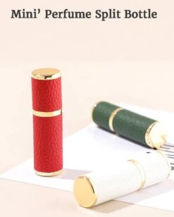 Hervulbare Parfumverstuiver-5ml-Mini Parfumverstuiver-Kleine Spuitfles Voor Parfum-Lege Parfumflesje Voor Op Reis Glasspray Draagbaar Parfumpakket Met Lederen Hoes - Mandarijn Groen 26 Hervulbare Parfumverstuiver-5ml-Mini Parfumverstuiver-Kleine Spuitfles Voor Parfum-Lege Parfumflesje Voor Op Reis Glasspray Draagbaar Parfumpakket Met Lederen Hoes - Mandarijn Groen -Damesparfum Winkel 963x1200