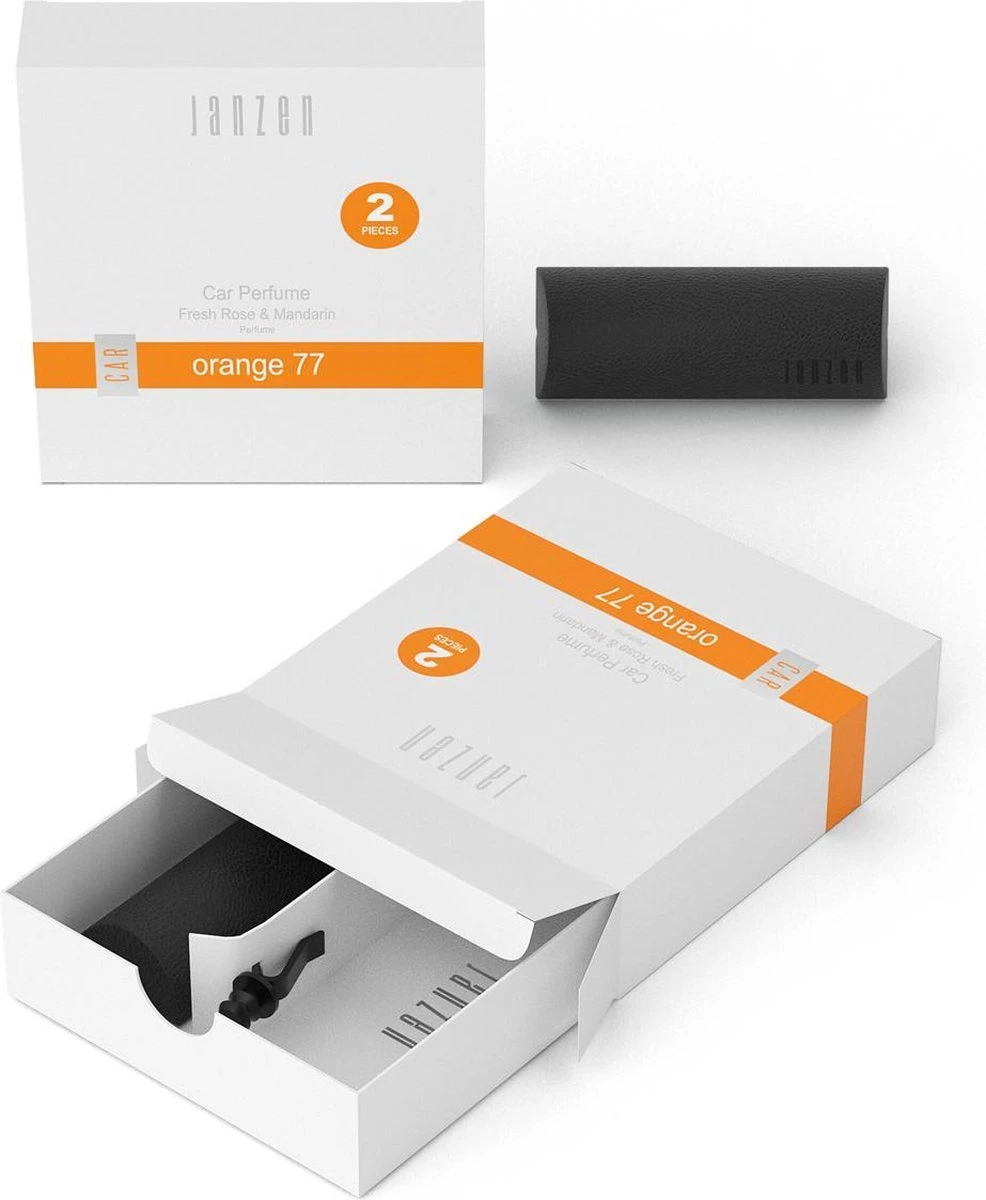 JANZEN Car Perfume Orange 77 2 JANZEN Car Perfume Orange 77 - Afbeelding 2