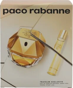Paco Rabanne Lady Million Giftset 80 Ml Eau De Parfum Spray + 20 Ml Eau De Parfum Tasspray - Cadeauset Voor Dames - Damesparfum 8 Paco Rabanne Lady Million Giftset 80 Ml Eau De Parfum Spray + 20 Ml Eau De Parfum Tasspray - Cadeauset Voor Dames - Damesparfum -Damesparfum Winkel 993x1200 1