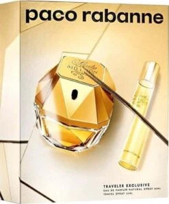 Paco Rabanne Lady Million Giftset 80 Ml Eau De Parfum Spray + 20 Ml Eau De Parfum Tasspray - Cadeauset Voor Dames - Damesparfum 9 Paco Rabanne Lady Million Giftset 80 Ml Eau De Parfum Spray + 20 Ml Eau De Parfum Tasspray - Cadeauset Voor Dames - Damesparfum -Damesparfum Winkel 999x1200